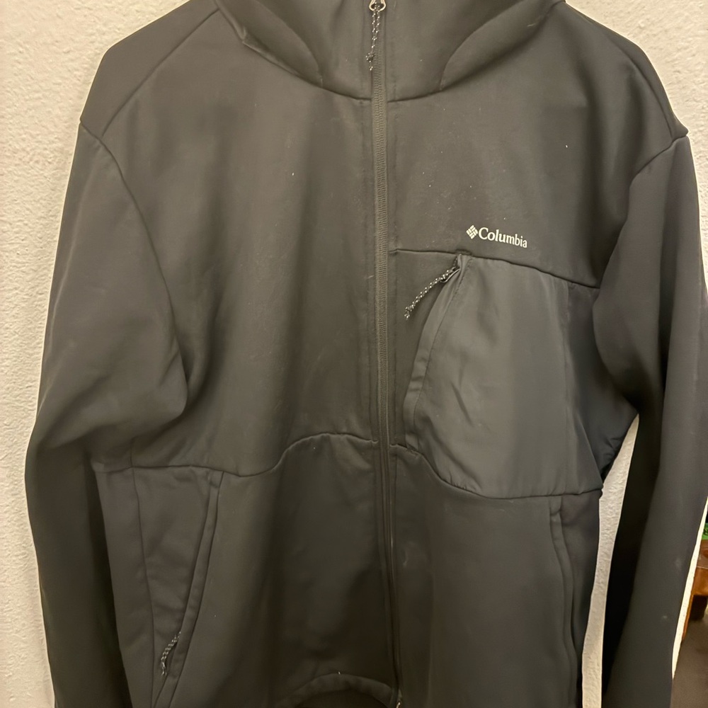 Columbia waterproof Black Softshell Jacket